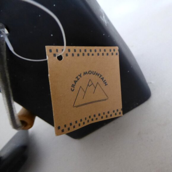 NEW CERAMIC LIDDED MERRY CHRISTMAS SNOWMAN CANDLE HOLDER WITH WOOD HANDLE - Picture 5 of 10